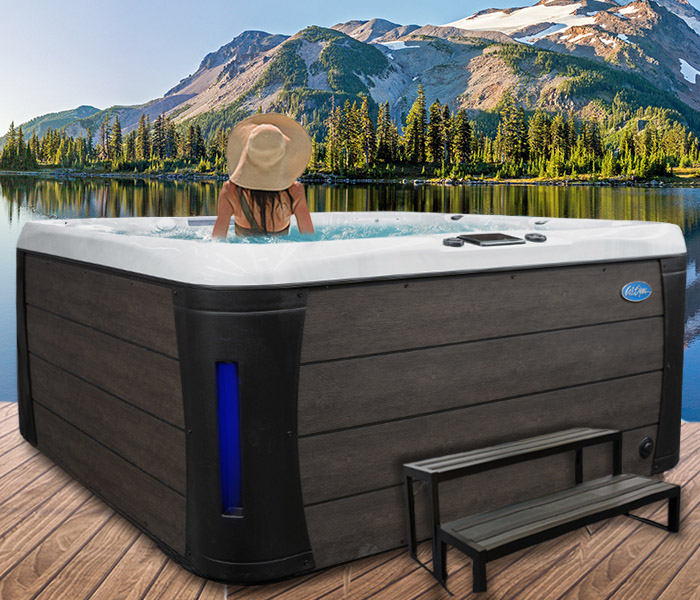 Calspas hot tub being used in a family setting - hot tubs spas for sale Austintown